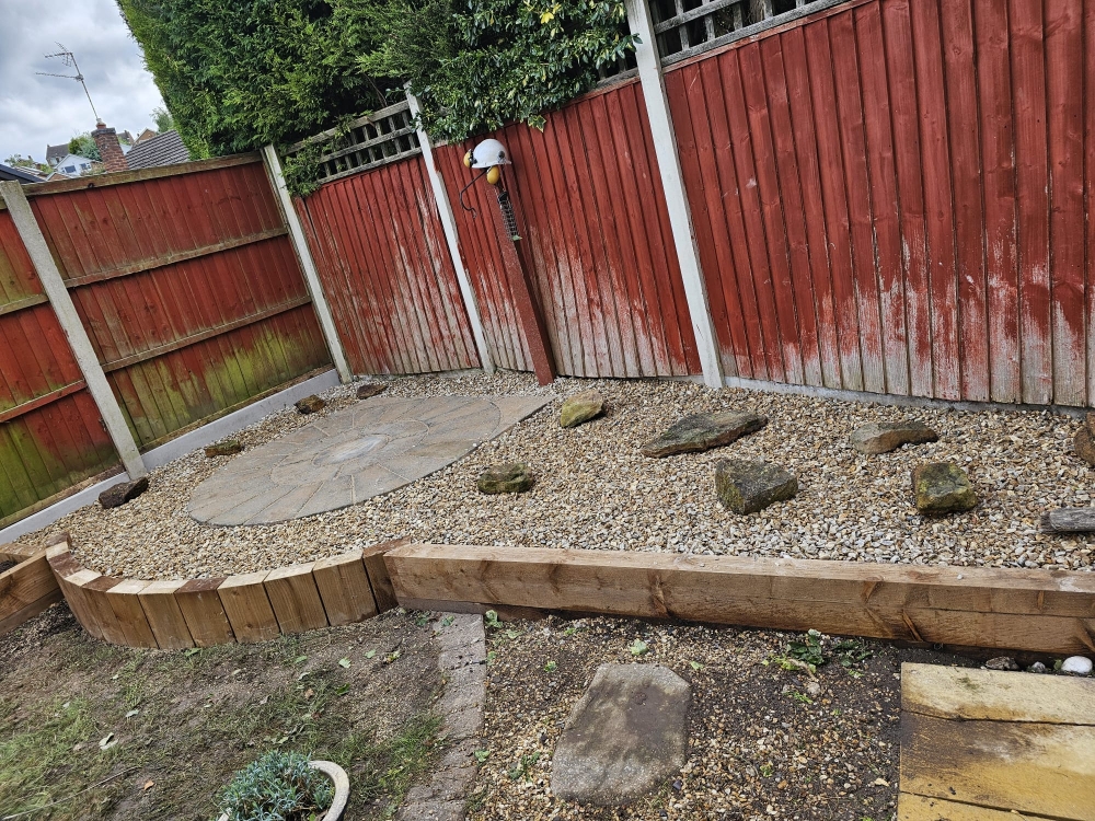 Raised beds and Paving derby