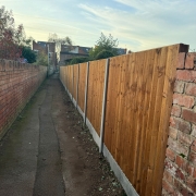 Garden fencing nottingham